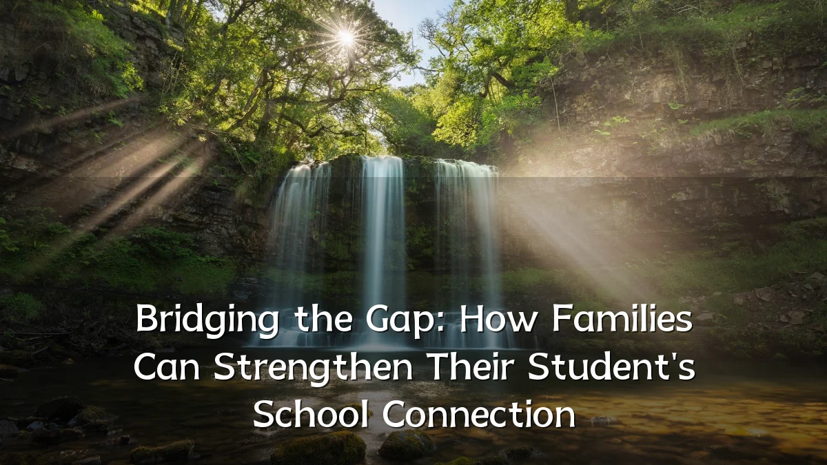 Bridging the Gap: How Families Can Strengthen Their Student's School Connection