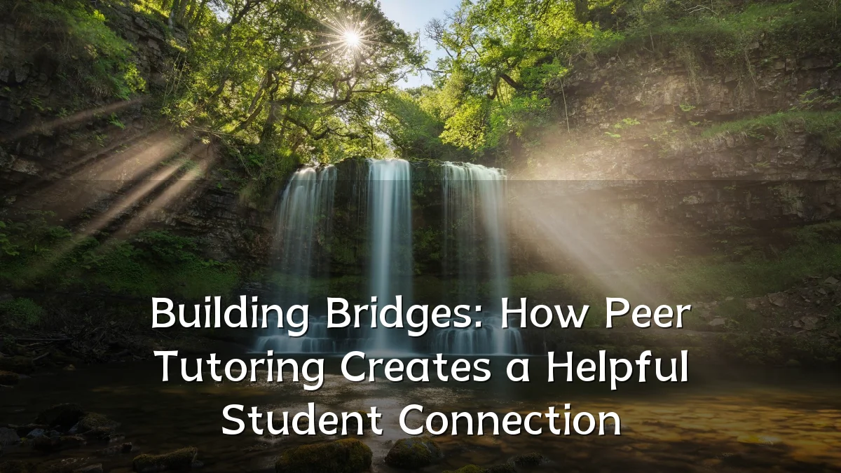 Building Bridges: How Peer Tutoring Creates a Helpful Student Connection