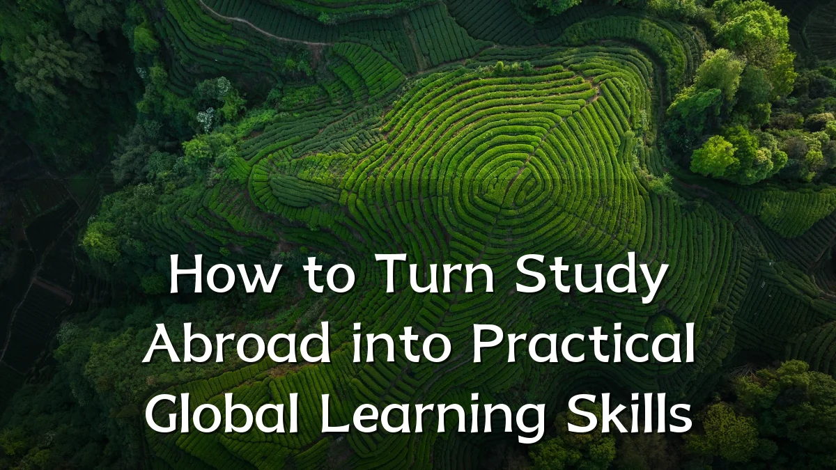 How to Turn Study Abroad into Practical Global Learning Skills