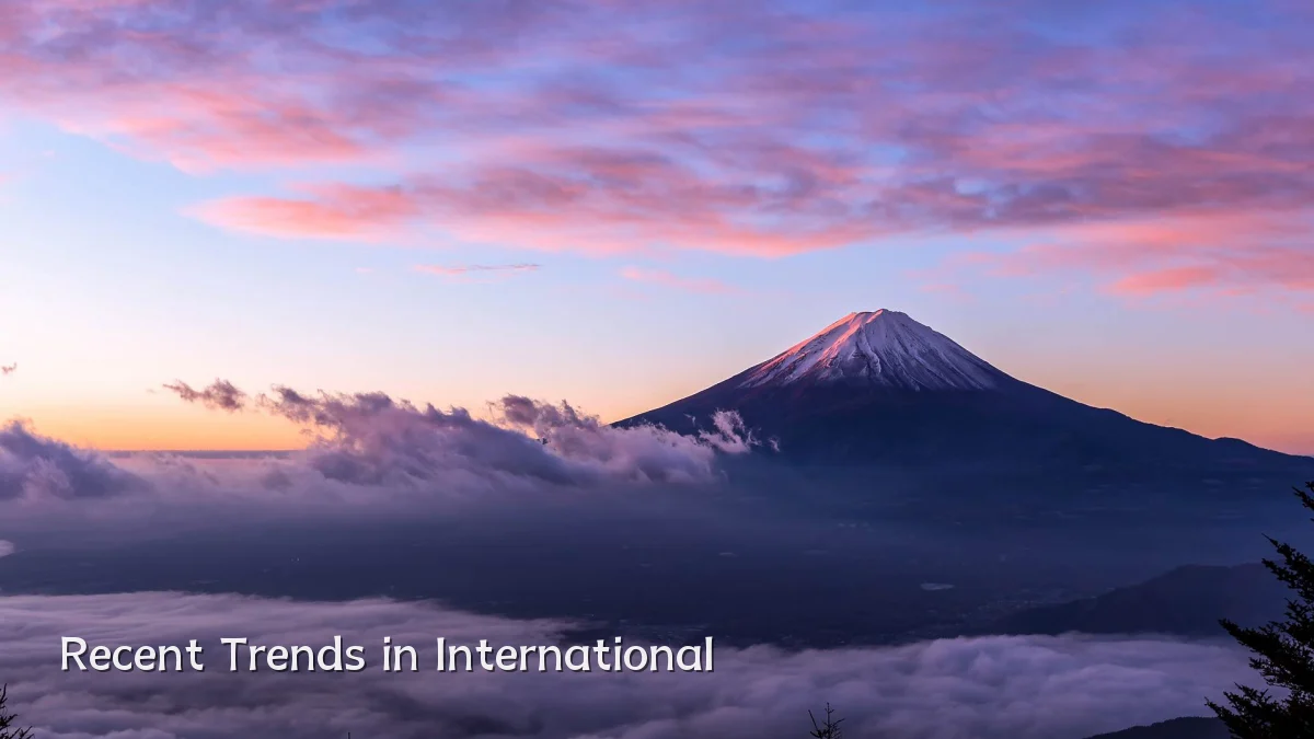 Recent Trends in International
