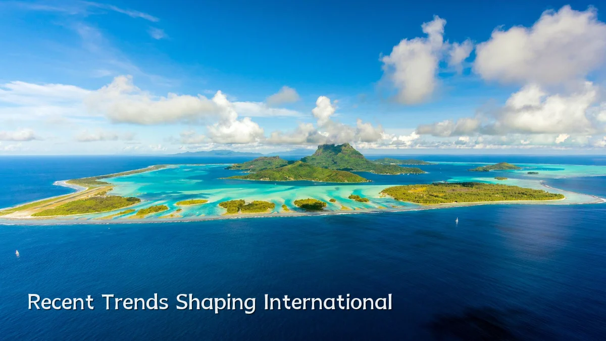 Recent Trends Shaping International