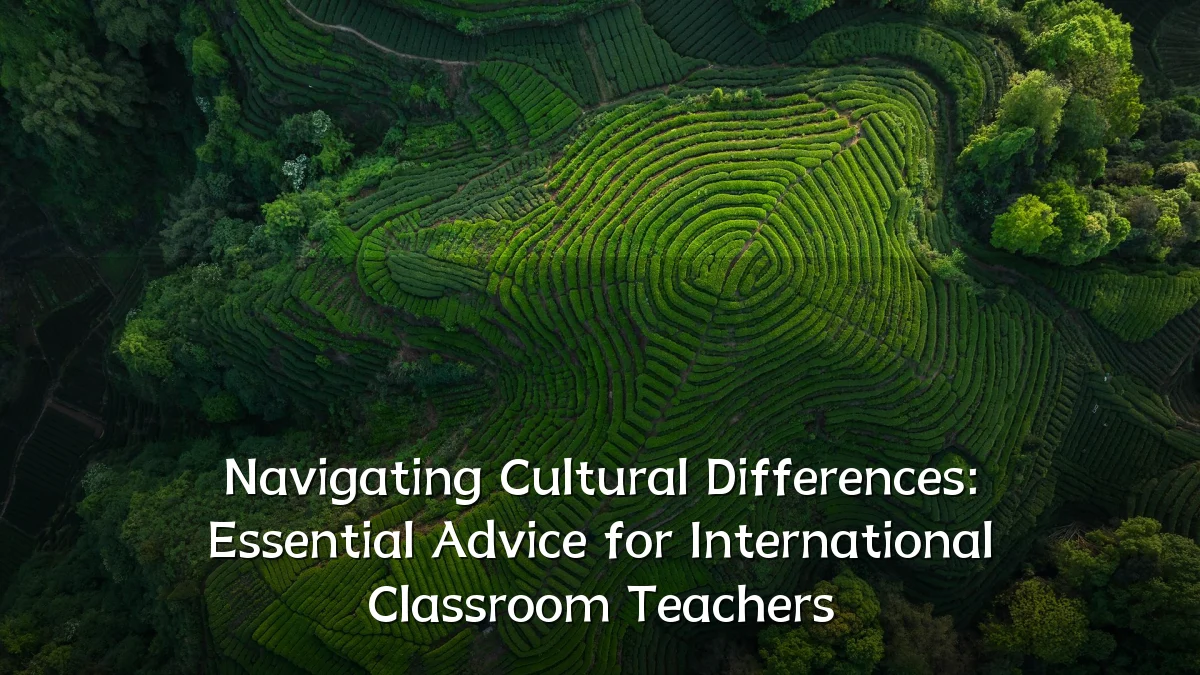Navigating Cultural Differences: Essential Advice for International Classroom Teachers