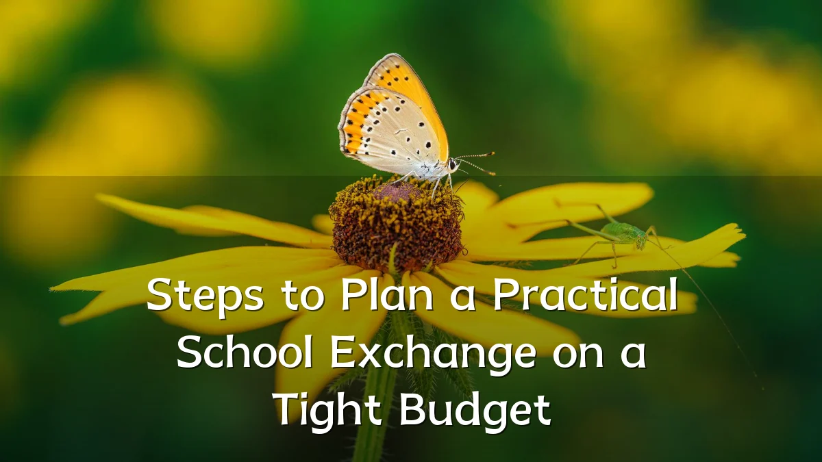 Steps to Plan a Practical School Exchange on a Tight Budget