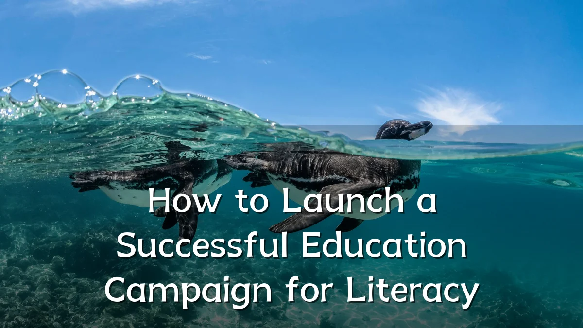 How to Launch a Successful Education Campaign for Literacy